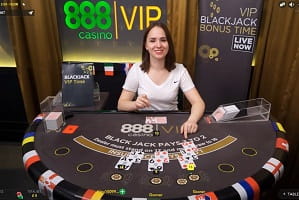 888 VIP Blackjack at 888 Live Casino