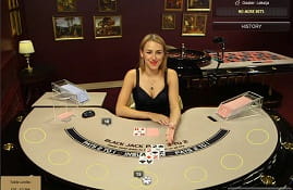 Argo Blackjack Table at Ladbrokes Live Casino