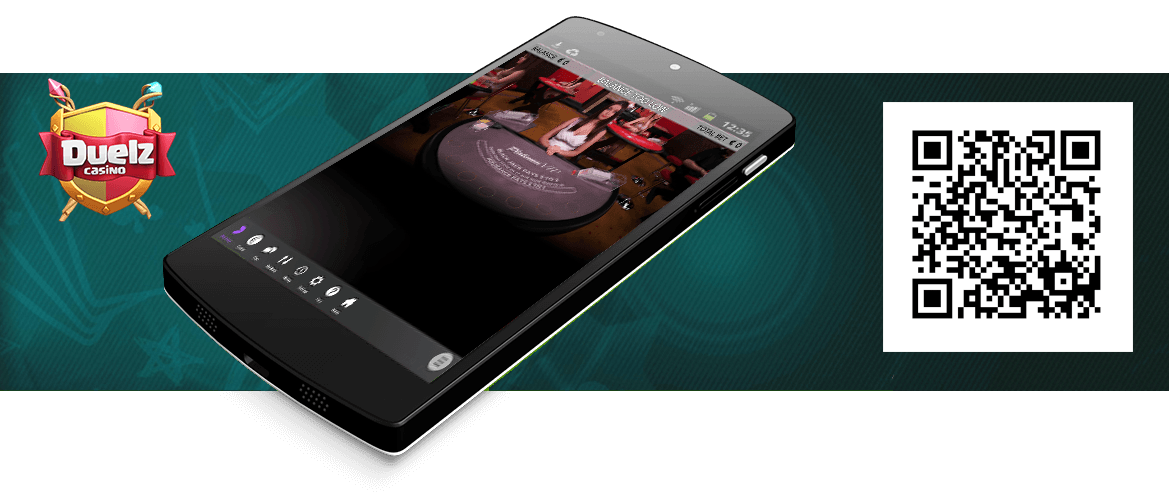 Play at Evolution Gaming's Live Tables with the Duelz Casino App